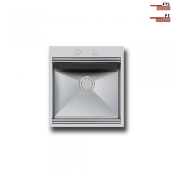 FOSTER@1011.050 Vasca MILANO 46.1V.FT / Inox