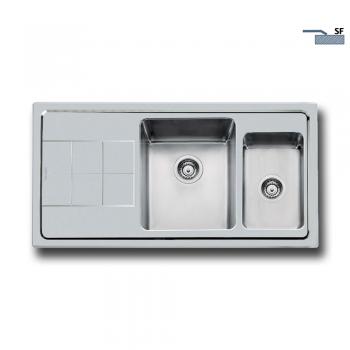 FOSTER@2297.051 Vasche KE 98.1½V.SF / Inox.D