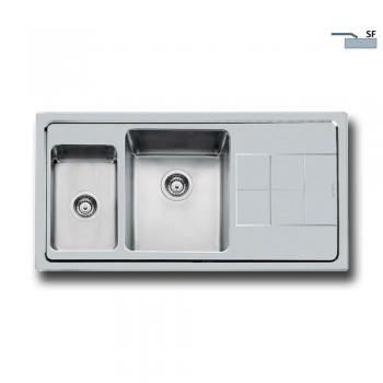 FOSTER@2297.052 Vasche KE 98.1½V.SF / Inox.S