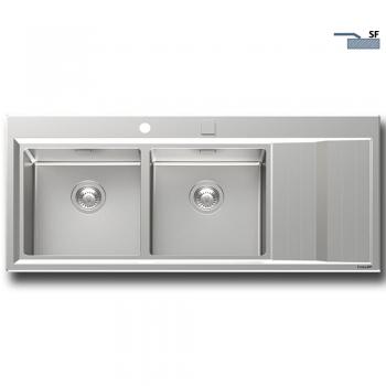 FOSTER@4503.052 Vasche STRIPE 117.2V.SF / Inox.S