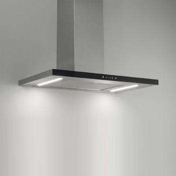 SIRIUS SL92/XBK/90 Cappa Parete / Inox.Nero