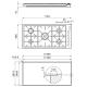 FOSTER 7636 000 Cottura MILANO 115.5F.FT / Inox