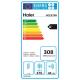 HAIER HCE379R Congelatore Pozzo / Bianco