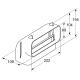 SIEMENS HZ9VDSB3 Curva 90° Verticale Profondità 65