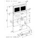 SIRIUS SDD12/TCWH/EM/87 Downdraft / Bianco